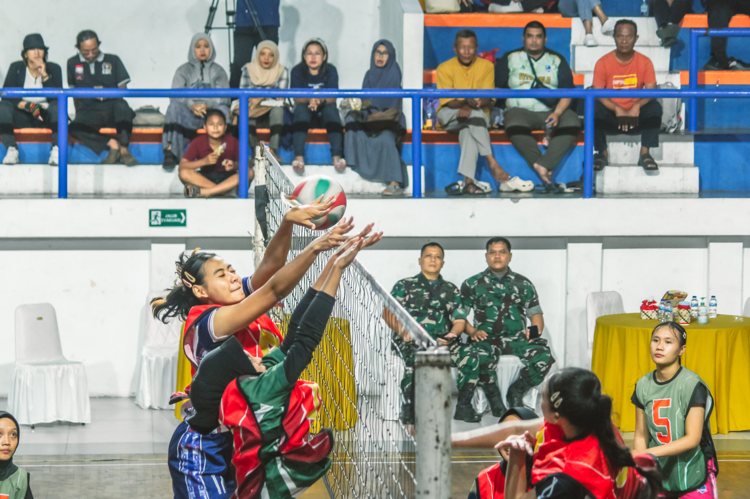 Talent Scouting atlit voli putri untuk rekruitmen prajurit TNI